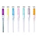 Caphstion I.V. Catheter Piercing Needles Stainless Steel Body Piercing Needles for Lip Eyebrow Navel Earrings, Yellow 24G 50pcs