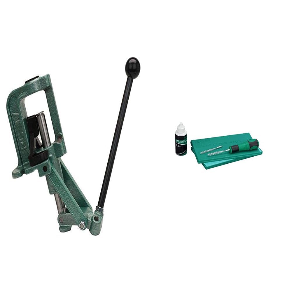 RCBSRock Chucker Supreme Press and Case Lube Kit Bundle