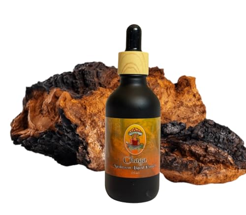 Sporenity Chaga Mushroom Extract Tincture, 2oz (60ml)