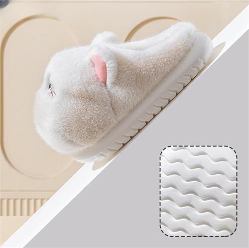 Cat slippers Warm slippers Home cotton slippers Plush slippers Cartoon slippers Non slip slippers Men's and women's slippers4