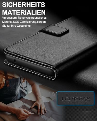 Étui iPhone 16 Plus Coque Protection Cuir Portefeuille Aimanté RFID - 7