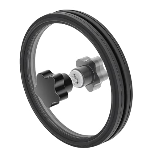 Protector de limpieza de discos LP de 12 pulgadas impermeable con junta de goma Socobeta