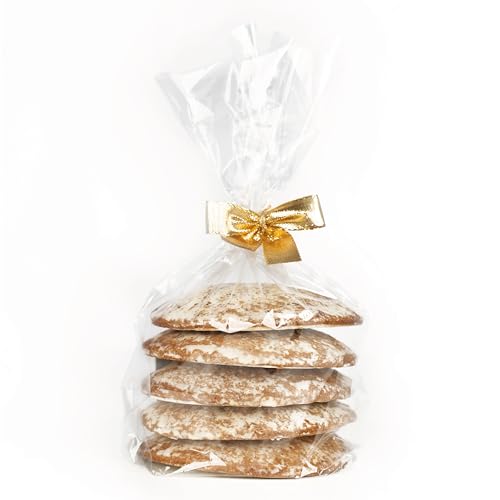 Nürnberger Elisenlebkuchen mit Zuckerglasur – Saftig & Handgefertigt | Edle Lebkuchen Spezialität | Traditionelles Weihnachtsgebäck | 5er-Pack Nürnberger Elisenlebkuchen mit Zuckerglasur – Saftig & Handgefertigt | Edle Lebkuchen Spezialität | Traditionelles Weihnachtsgebäck | 5er-Pack