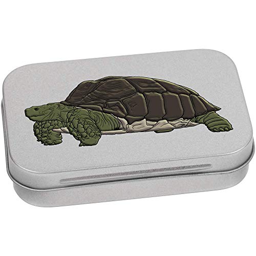 Azeeda 95mm 'Tortoise' Metal Hinged Tin/Storage Box (TT00144486)
