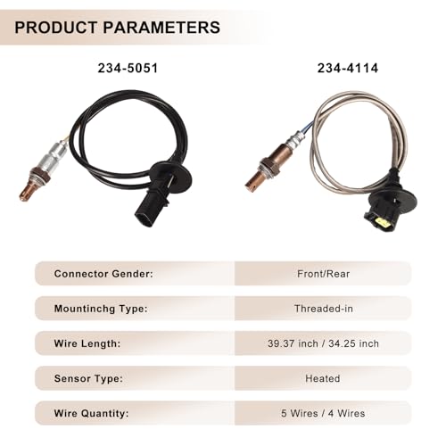 Sensor de Oxígeno para Mitsubishi Lancer y Outlander miniatura 5