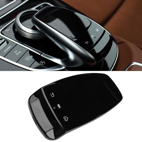 Jaronx Compatible with Mercedes Benz Multimedia Touch Pad Cover, Command Touchpad Controller Mouse Cover for C-Class W205/ E-Class W213/ S W222/ GLC W253/ GLS W166/ GLE W166 2014-2019(D Model) by Jaronx - Used condition - US$13.18
