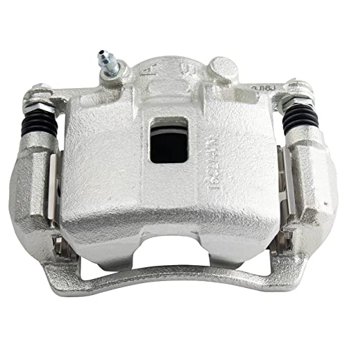 Image of TRQ Front Left Right Brake Caliper w /Bracket Driver Passenger Side