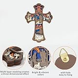 Zoom IMG-2 fluxioxtna presepe in legno da