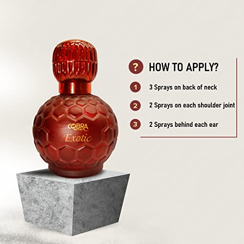 ST.JOHN COBRA Perfume For Women, Long Lasting Fragrance, Irresistible Scent, Fresh and Soothing Women Perfume, Eau De Parfum Women, COBRA Exotic- Fresh (100ml- Pack of 1)