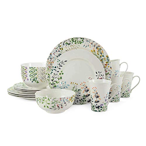 Mikasa 5229054 Tivoli 16-Piece Dinnerware Set, Assorted #TOP1