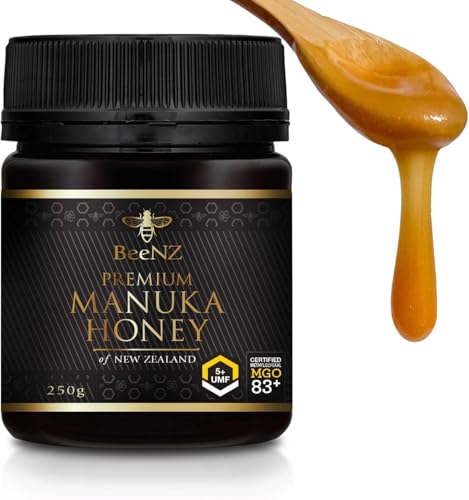 BEENZ Premium Manuka Honey UMF5+ (MGO83-140+) 8.8 oz (250 g)