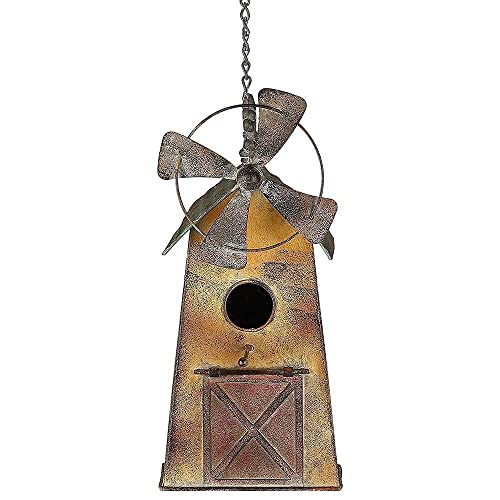 13-H-Metal-Bird-Houses-for-Outside-Hanging-Birdhouses-Outdoor-Windmill 13 H Metal Bird Houses for Outside Hanging Birdhouses Outdoor Windmill