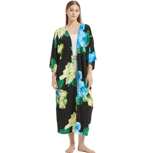 Kimono de plage tie-dye femme : la solution légère pour couvrir son maillot