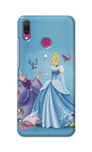 Image of Famous Cartoon Lady Character Hard Back Case Cover for Huawei Y9 (2019), JKM-LX1, JKM-LX2, JKM-LX3, JKM-AL00 /JKM-TL00 Back Cover -(J5) VNS2224