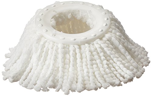 Gala Spin Mop Microfiber Refill, Spin Mop Refill / Floor Mop Refill, Mop Head Refill only,Mop Refills only (White)