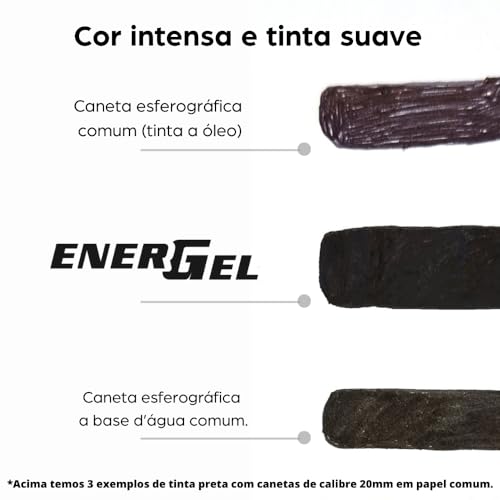 Pentel EnerGel-X Bolígrafo Retráctil Azul Gel miniatura 3