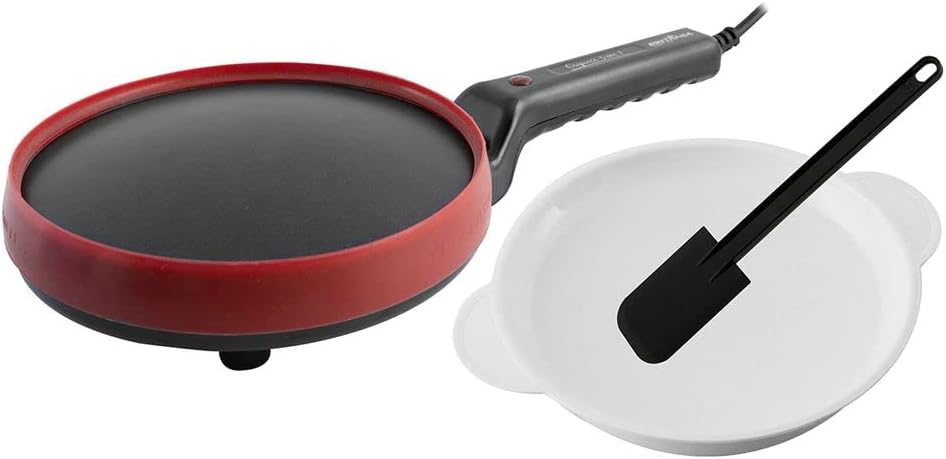 Crepeira, Crepioca 3 em 1, Preto / Vermelho, 110v, Britânia