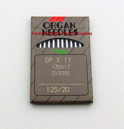 MACOSKI Supplies for Organ Needles Pack of Ten 135x17 Size 20 Singer 111W 111G 211W 211G 168W 168G DIY for Sewing Machine & Art Accessories