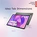 Lenovo Idea Tab - College Tablet - 11″ 2.5K IPS Touchscreen Display - 90Hz - MediaTek Dimensity 6300-4 GB Memory - 128 GB Storage - Integrated Arm Mali-G57 MC2 - Lenovo Tab Pen and Folio Case