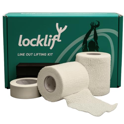 locklift Rugby Lineout Lifting Kit – Professional Rugby Lineout Blocks & Straps for Secure Lifting Support – Adjustable, Durable Training Equipment for Rugby Clubs, Teams, Matches & Practice