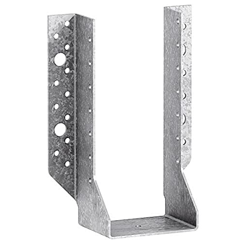 Sabots de charpente ailes extérieures SLE 2 mm type 380 76x152x60 mm carton de 40 pièces, Utilisation pour solives, pannes, poutres, butées de chevrons, renforcement d'assemblages existants