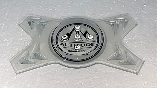 ALTITUDE BOARDWERX Clear X-Shaped Snowboard Stomp PAD