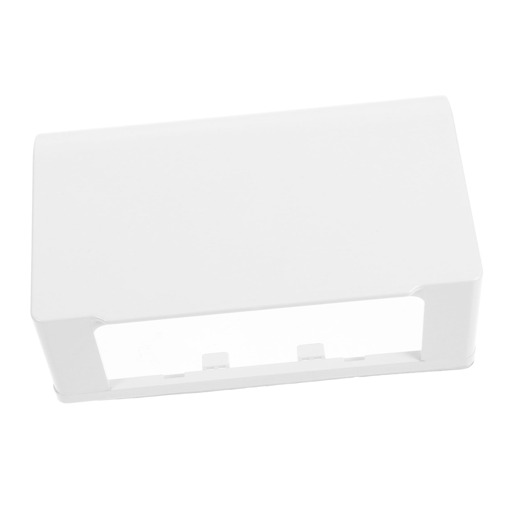 IWOWHERO 1pc Socket Waterproof Cover Outlet Clear Plug Lock Flip Socket Outlet Cover Power Socket Weatherproof Receptacle Cove Enclosure Electrical Socket Hider Conjoined Socket Case White