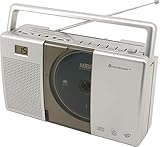 Höhrbuchfunktion Soundmaster RCD1185 UKW Kofferradio mit CD-MP3 Spieler und Höhrbuchfunktion