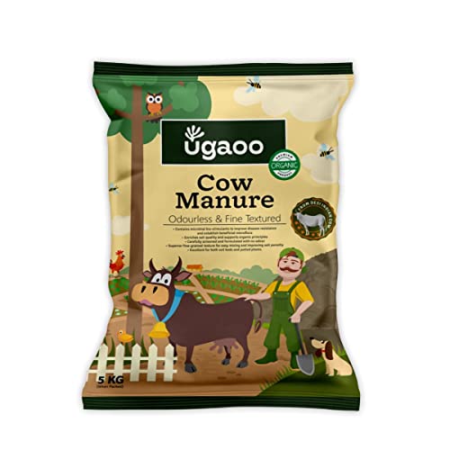 Ugaoo Cow Dung Manure Fertilizers for Plants & Home Gardening – 5 kg Ugaoo Cow Dung Manure Fertilizers for Plants & Home Gardening – 5 kg