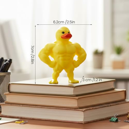Figurilla de Pato Musculoso Novabright 7x6x2.5 cm miniatura 2