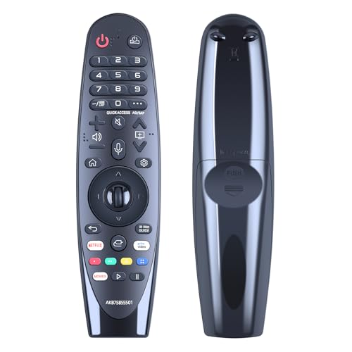 GOUYESHO AKB75855501 Repuesto LG Mando a Distancia Compatible con LG Smart TV AN-MR20GA 55NANO79UNA 60UN7310PUA 75NANO91ANA 86UN8570AUD OLED55GXPUA OLED65CXPUA (sin función de Voz)