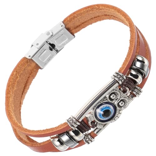 SAFIGLE equipo pulsera turquesa para mujer pulseras de oro pulseras de talón pulseras joyería de la pulseras para hombres pulseras estéticas aleación Brown