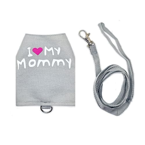 Image of Bearded Dragon Harness and Leash Set - Cute Lizard Reptile Small Animal Adjustable Harness Clothes with Short Leash for Walking Outdoor (Black)