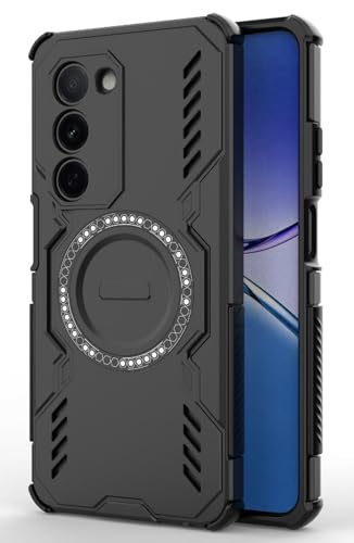 Image of ShieldTech Back Cover Case for Oppo A5 5G | 360 Protection Mobile Phone Case Mag-Safe | Camera Protection | Oppo A 5 5+g Back Cover | Oppo A5 5G - Black TPU+PC