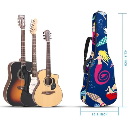 Housse de guitare en tissu Oxford épais rembourré avec boucle de suspension et sangle de cou Motif fusée spatiale 101,6 cm, Multicolore 4., 42.9×16.9×4.7 in, Sac de transport tendance pour guitare - Les Beatles, Paul McCartney, John Lennon, RIngo Starr, George Harrison Housse de guitare en tissu Oxford épais rembourré avec boucle de suspension et sangle de cou Motif fusée spatiale 101,6 cm, Multicolore 4., 42.9x16.9x4.7 in, Sac de transport tendance pour guitare – Image 6