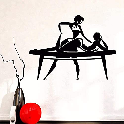 Pegatinas de pared en blanco y negro como se muestra, añaden ambiente a tu casa, se pueden utilizar para decorar la sala de estar, el comedor y el dormitorio 76 x 57 cm