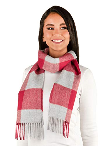 Inca Fashions - 100% Pure Baby Alpaca Buffalo Plaid Scarf for Men and Women2