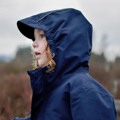 Image of JAN & JUL Waterproof Fleece Lined Rain Jacket, Raincoat for Toddlers and Kids