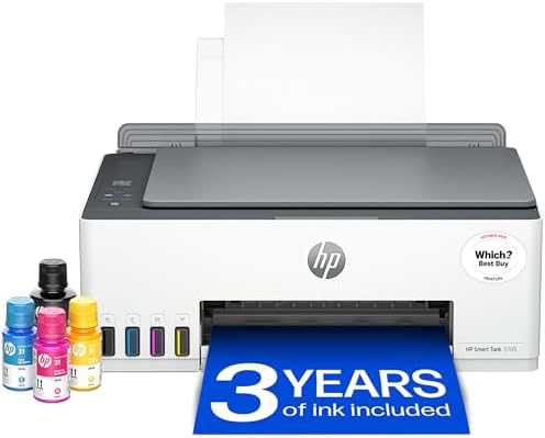 HP Smart Tank 5105 All in One Printer | Perfect for Home | Colour...