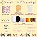 MAGIMUSE Crochet Kit for Beginners, Beginner Crochet Kit with Step-by-Step Video Tutorials, DIY Crochet Animal Kits Amigurumi Craft Knitting Supplies, 5 Pack Cats (40%+ Yarn)
