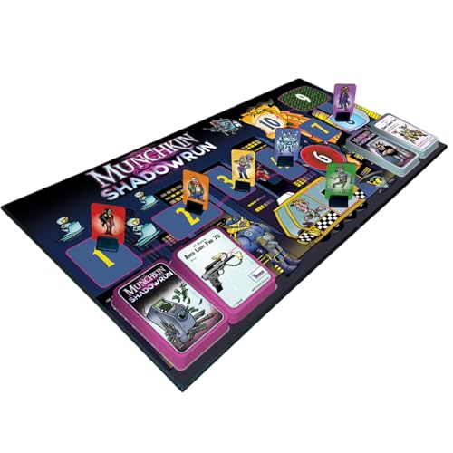 Munchkin Shadowrun Juego de Mesa de Cartas Cyberpunk miniatura 5