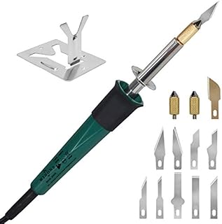 WINONS Plastic Cutter Tool, Multipurpose Stencil Cutter, Easy Use Stencil Cutter for Fun Crafting, Styrofoam and Foam Cutter (Kit of 18)