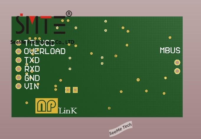 Small size TTL UART Serial port to MBUS master machine MBUS meter reading module with Short circuit protection