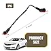 Arwrilt Car Fuel Pressure Regulator Vacuum Tube, Fuel Pressure Vacuum Hose, Replace OE #17113556 for 4.8L 5.3L 6.0L Engine, Compatible with GMC Silverado Suburban Chevrolet Colorado Yukon (Black)