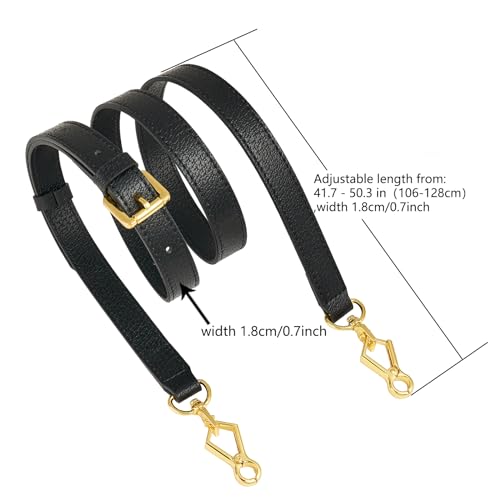 Image of Leather Purse Strap Replacement Crossbody Handbag Long Adjustable