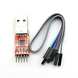 ZYAMY A61 CP2102 Module USB to TTL USB 2.0 Serial Module UART STC Downloader with 5 Pin Dupont Cable