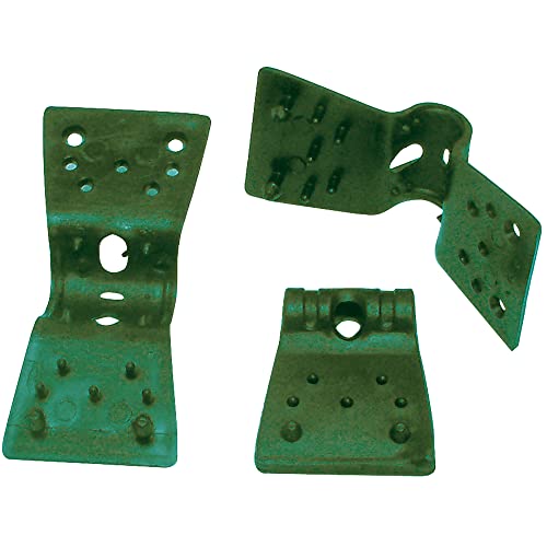 Tenax 06834 Clip Plastique Vert 3,5 cm Lot de 24