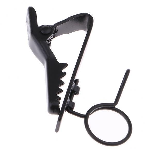 8xRing Type Mini 10mm Microphone Lapel Tie Clip Holder for Chat Meeting-picture-15