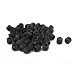 uxcell M6 x 6mm Hex Socket Set Cup Point Grub Screws Black 50pcs