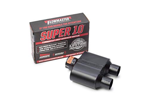 Flowmaster Super 10 Mandrel-Bent Dual Truck Exhaust Kit With Chrome Tips #TOP1